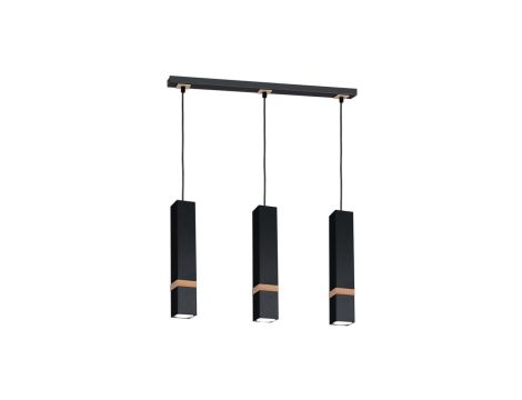 LAMPA WISZĄCA VIDAR BLACK 3XGU10 MLP5404 Milagro