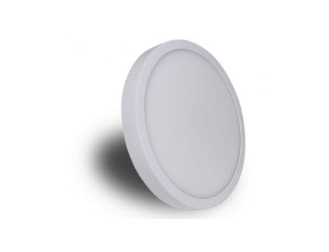 Plafon nowoczesny klasyczny okrągły LED LORIA do minimalistycznego salonu LP-2526/1C-40 WH Light Prestige