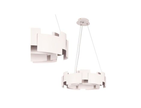 Lampa wisząca TORINO WHITE 24W LED ML6140 Milagro