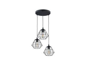 Lampa wisząca DIAMOND NEW BLACK 6204 TK Lighting