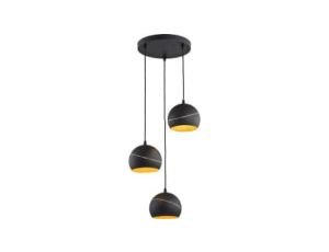 Lampa wisząca 3PŁ YODA BLACK ORBIT 2082 TK LIGHTING