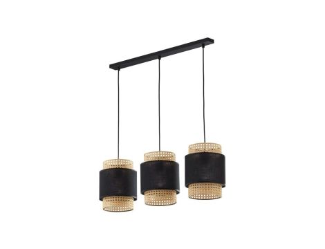 Lampa wisząca na listwie BOHO BLACK 6541 TK LIGHTING