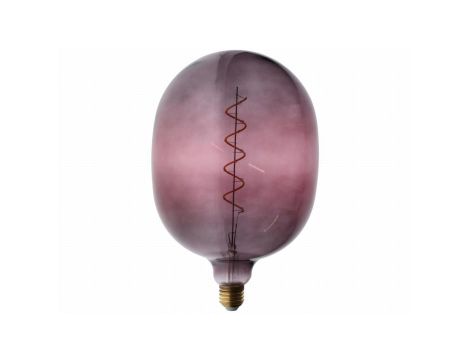 ŻARÓWKA DECO CORIANDOLI EGG GREY-PINK E2 7 4W