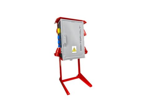 Rozdzielnica na stojaku OS-S/FI SET 2x32A 1x16A 8x230V schuko Doktorvolt 8379