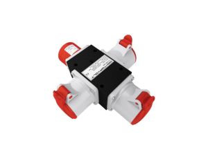 Rozgałęźnik 3-fazowy wejście 1x32A 5P/ wyjście 3x32A 5P IP44 ROP 3253 6383