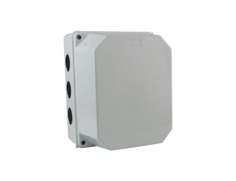 Puszka natynkowa z dławikami wym/wew 240x190x170 mm 12membran z wysoką pokrywą IP66 010.PG.CA.G M-L 2749