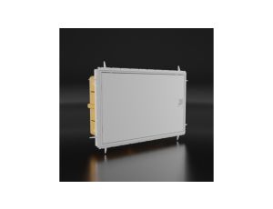 Rozdzielnica podtynkowa QZERO IP65 12 modułowa białe drzwi 990.12 M-L 0012