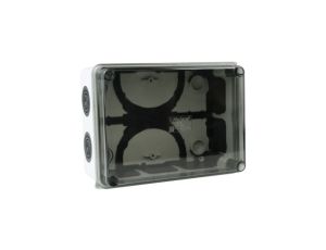 Puszka natynkowa z dławikami wym/wew 150x110x70 mm 10membran IP66 008.PG.K M-L 0776