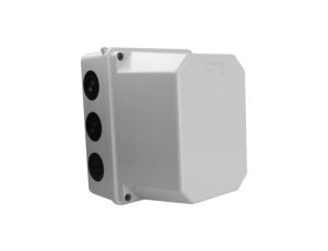 Puszka natynkowa z dławikami wym/wew 150x110x135 mm 10membran z wysoką pokrywą IP66 008.PG.CA.G M-L 2701