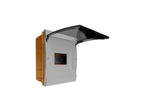 Rozdzielnica podtynkowa 6 modułowa IP40 szara 970.06 M-L 0865