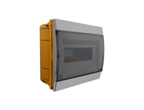 Rozdzielnica podtynkowa 8 modułowa IP40 szara 970.08 M-L 0926