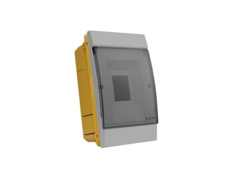 Rozdzielnica podtynkowa 4 modułowa IP40 szara 970.04 M-L 0803