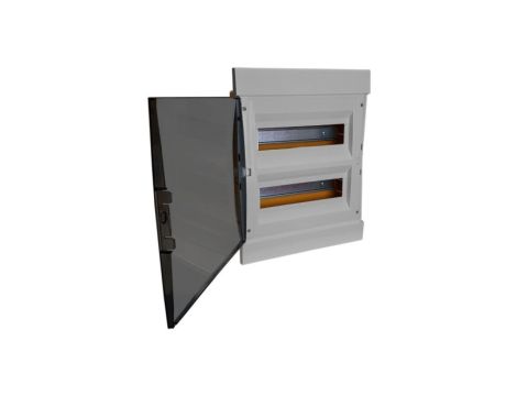 Rozdzielnica podtynkowa 24 modułowa IP40 szara 970.24 M-L 1060