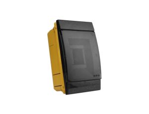 Rozdzielnica podtynkowa 4 modułowa IP40 czarna 970.04.N M-L 0841