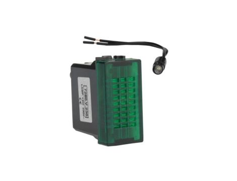 Kontrolka LED GREEN 230V Marlanvil 2147