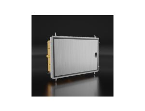 Rozdzielnica podtynkowa IP65 12 modułowa 990.12.INOX M-L 0050