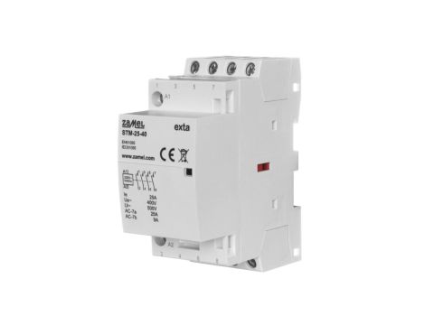 Stycznik modułowy instalacyjny 25A 4Z 230V AC, typ: STM-25-40 EXT10000295