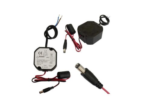 Zasilacz do puszki instalacyjnej 12V 1,5A 18W IP67 uniwersalny hermetyczny Pulsar
