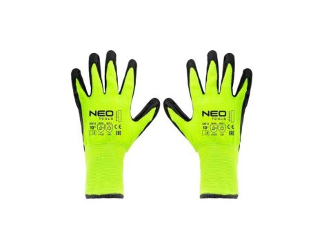 Rękawice robocze zimowe, ochronne odblaskowe rozmiar 10 żółte 97-613-10 NEO
