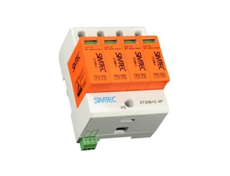 Ogranicznik przepięć Typ T1+T2 4P 30kA SIMTEC 85201010