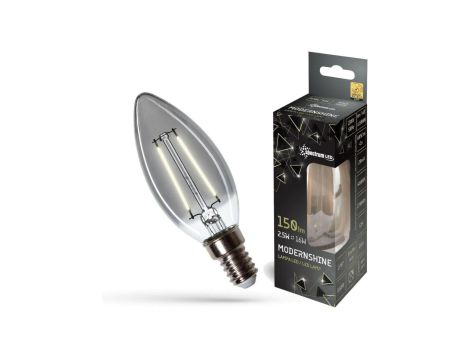 Żarówka LED E14 230V 2,5W świecowa COG MODERNSHINE biała neutralna 75.9002