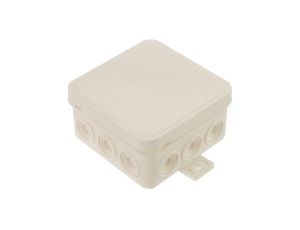 Puszka instalacyjna natynkowa typu KLIK 85x85x41mm hermetyczna IP54 biała ViPlast