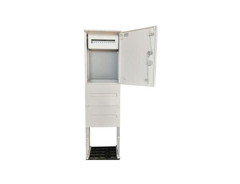 Obudowa termoutwardzalna 400x600x250 1x15 modułów IP44 rozdzielnia elektryczna z fundamentem RT 40x60 1xTH