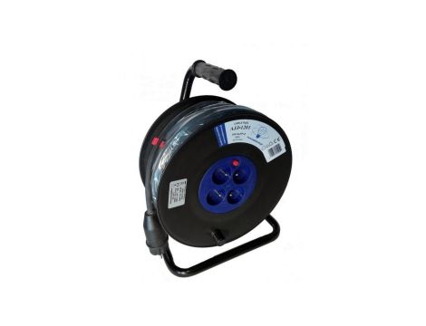 Przedłużacz bębnowy 50m guma 3x1.5 polski AJJ-50315P