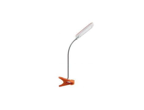 Lampka biurkowa do czytania klips nocna DORI LED 6W pomarańczowa CLIP 02865 STRUHM