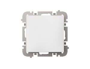 SANTRA łącznik krzyżowy bez ramki podtynkowy biały 4115-10