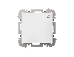 SANTRA łącznik zwierny dzwonek bez ramki podtynkowy biały 4114-10