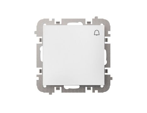 SANTRA łącznik zwierny dzwonek bez ramki podtynkowy biały 4114-10