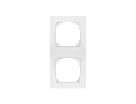 SANTRA ramka podwójna biały 4172-00