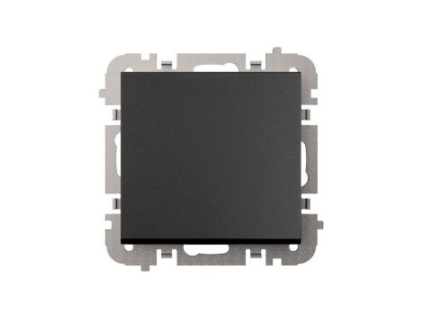 SANTRA łącznik schodowy bez ramki podtynkowy czarny 4112-19