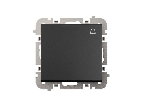 SANTRA łącznik zwierny dzwonek bez ramki podtynkowy czarny 4114-19