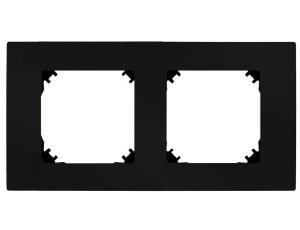 SANTRA ramka podwójna czarny 4172-09