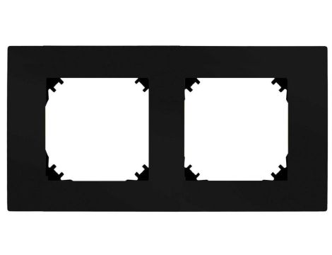 SANTRA ramka podwójna czarny 4172-09