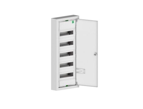 Rozdzielnica modułowa MSF RN 5x12 natynkowa IK05 IP30 PE+N biała IP30 2005-11