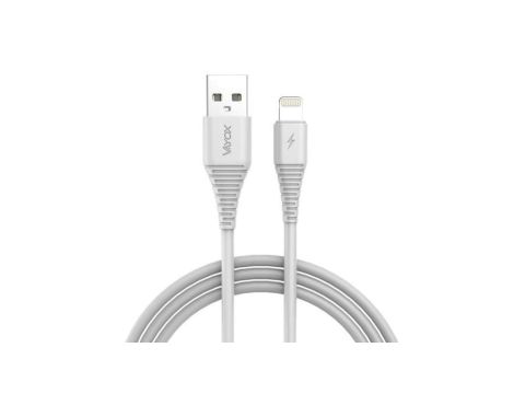 Kabel USB - Lightning 1m biały VA0057 Vayox