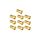 Wtyk sat F 6,8 mm Gold CU Vayox (opakowanie 10 szt.)