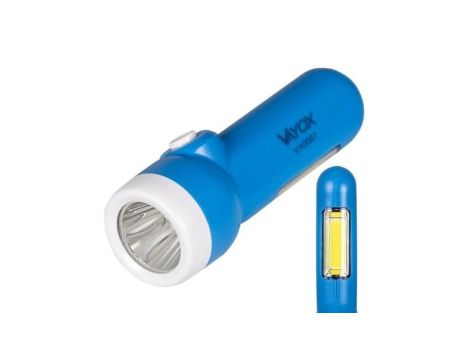 Latarka akumulatorowa 2w1 ze światłem bocznym VA0087 VAYOX