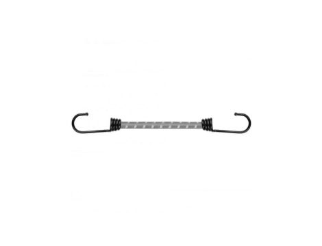Guma elastyczna z hakiem metalowym BUNGEE CORD HOOK 40cm BCH1-08040GY-E BRADAS