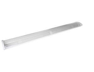 Oprawa nasufitowa kloszowa do świetlówek LED 2x120 cm IP20 kl. przezroczysty EC20128