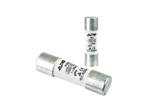 Wkładka bezpiecznikowa 10x38 16A 1000V DC gPV APV-WB-10X38-16A