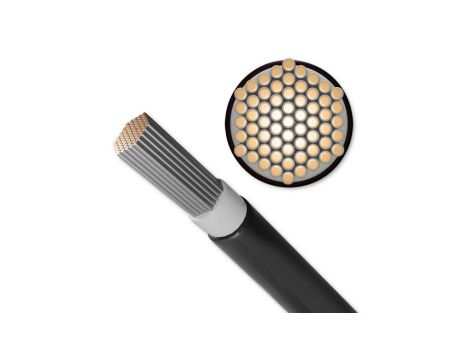 Qoltec Kabel solarny fotowoltaiczny 4mm 100m czarny