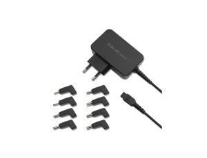 Qoltec Uniwersalny zasilacz do laptopa 45W Automatyczny MultiPlug 8 wtyczek