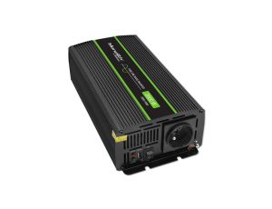 Qoltec Przetwornica napięcia Monolith 1000W 2000W 24V na 230V Czysty Sinus