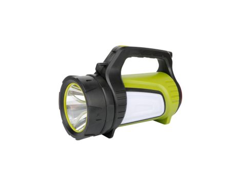 Latarka akumulatorowa LED 10W 500lm 6500K IP44 4x18650 Li-ion 8000mAh powerbank GW-0030