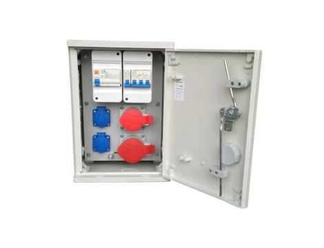 Rozdzielnica budowlana 16/5 32/5 2x230V rozdzielnia erbetka złącze pomiarowe RBG2LC