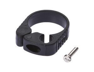 AM000016, Klips montażowy, 40x32x10mm, rozpiętość 26.5-28.2mm, Polioksymetylen (POM), do Cylindra, 25round, Montaż na śruby